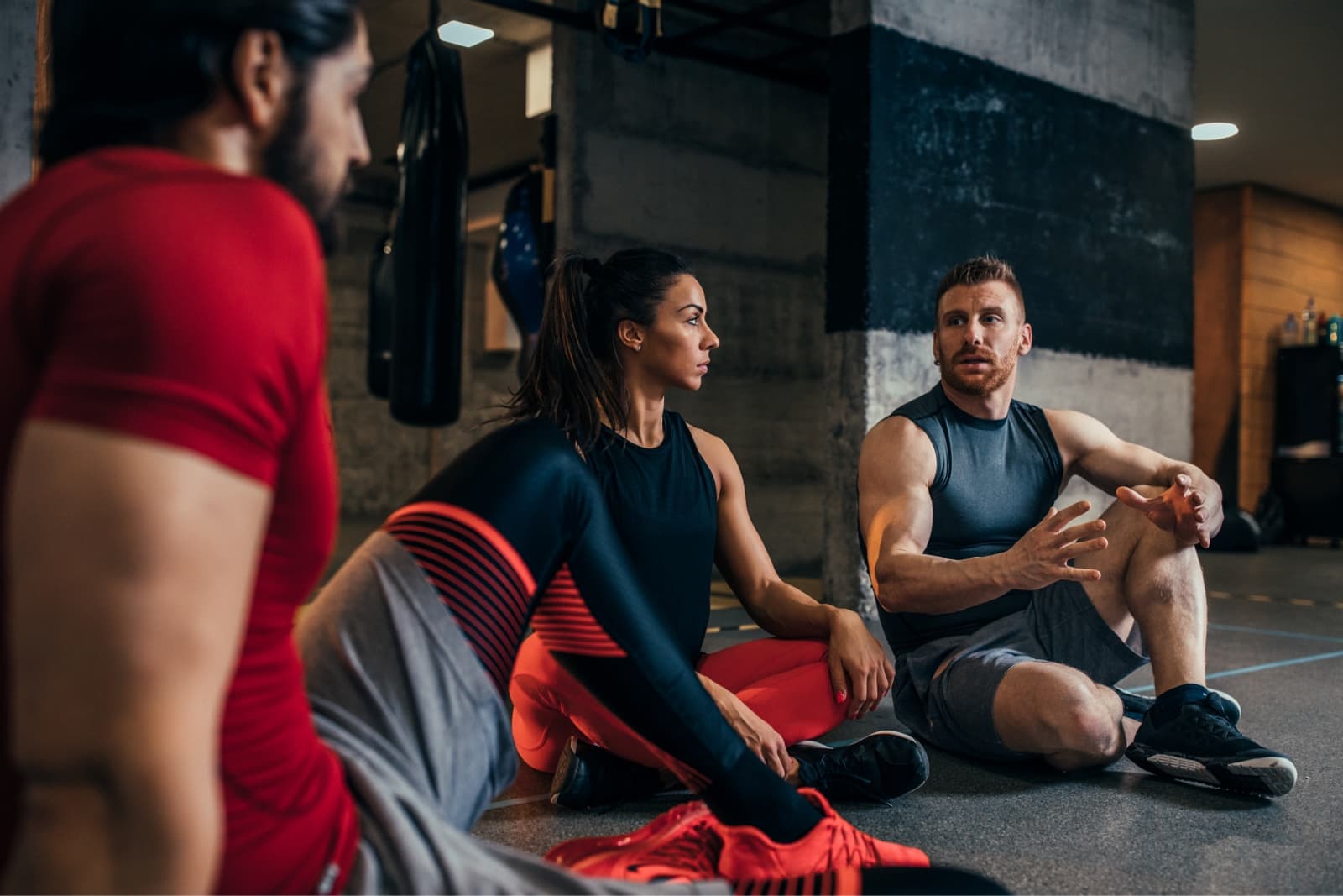 Coach and client in a planning conversation.